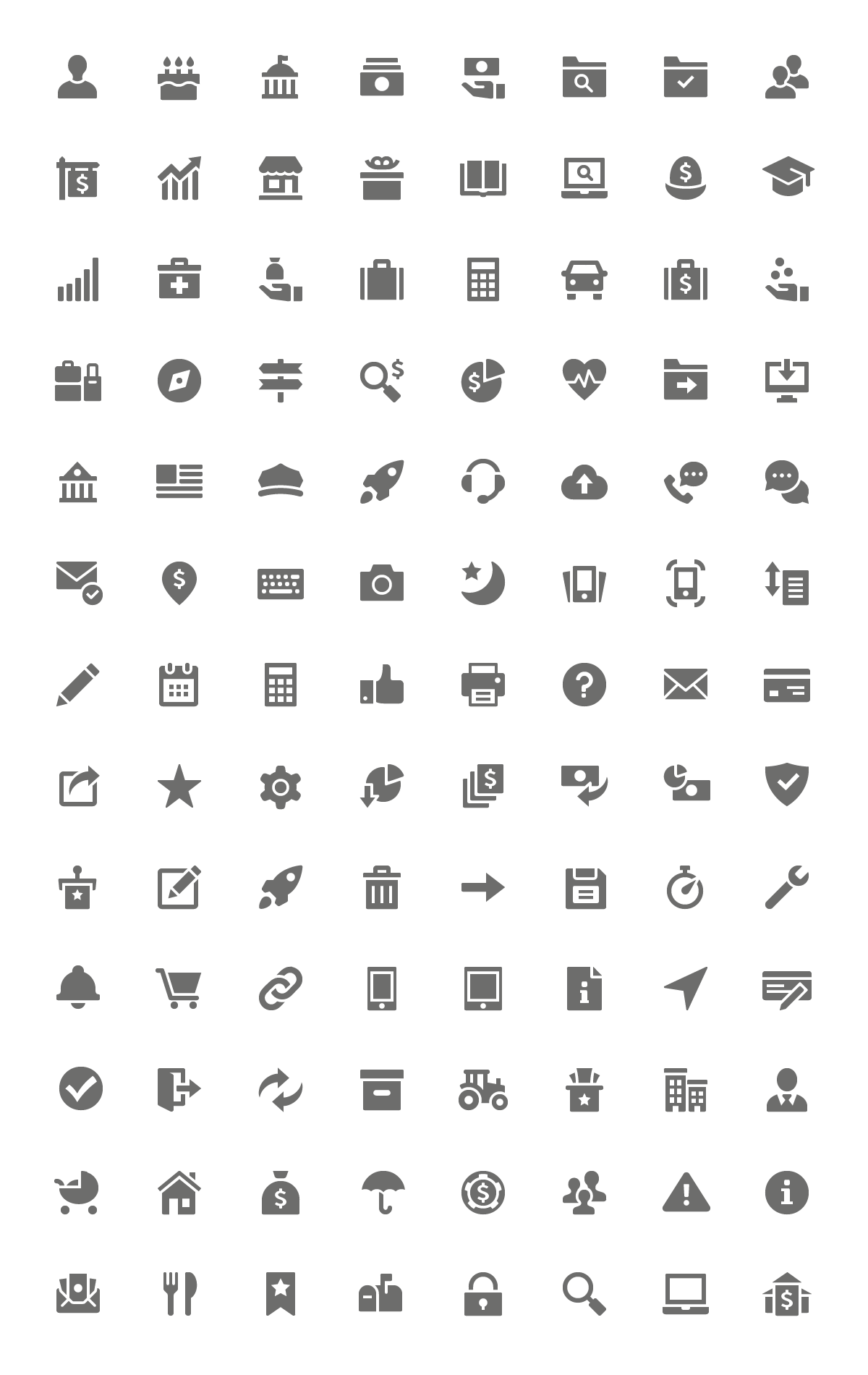turbotax icons iconography icon set brand Style flat shadow modern Guide guidelines set consistent professional