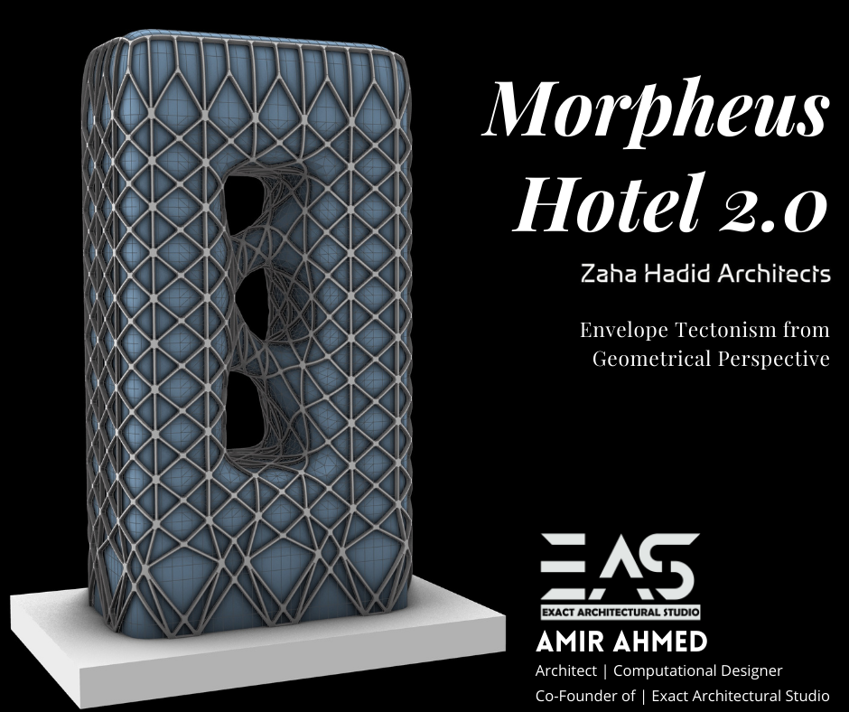 computational design envelope fabrication hadid hotel morpheus parametric subD zaha
