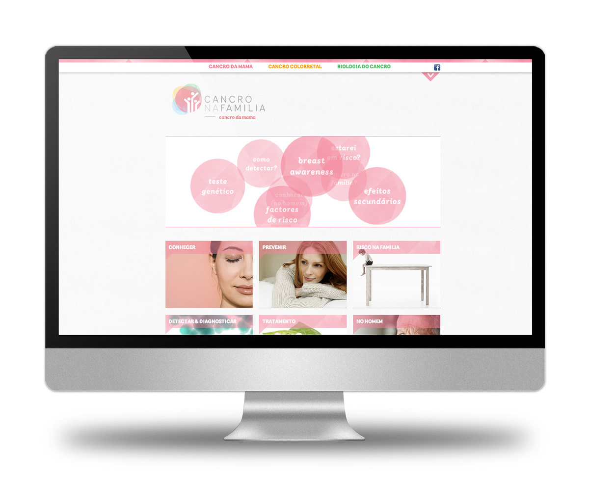Website Webdesign cancer Health