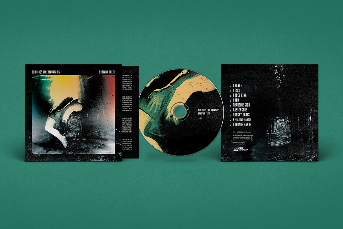 Adobe Portfolio cd CD packaging Album album art album cover music rock music music industry sci-fi