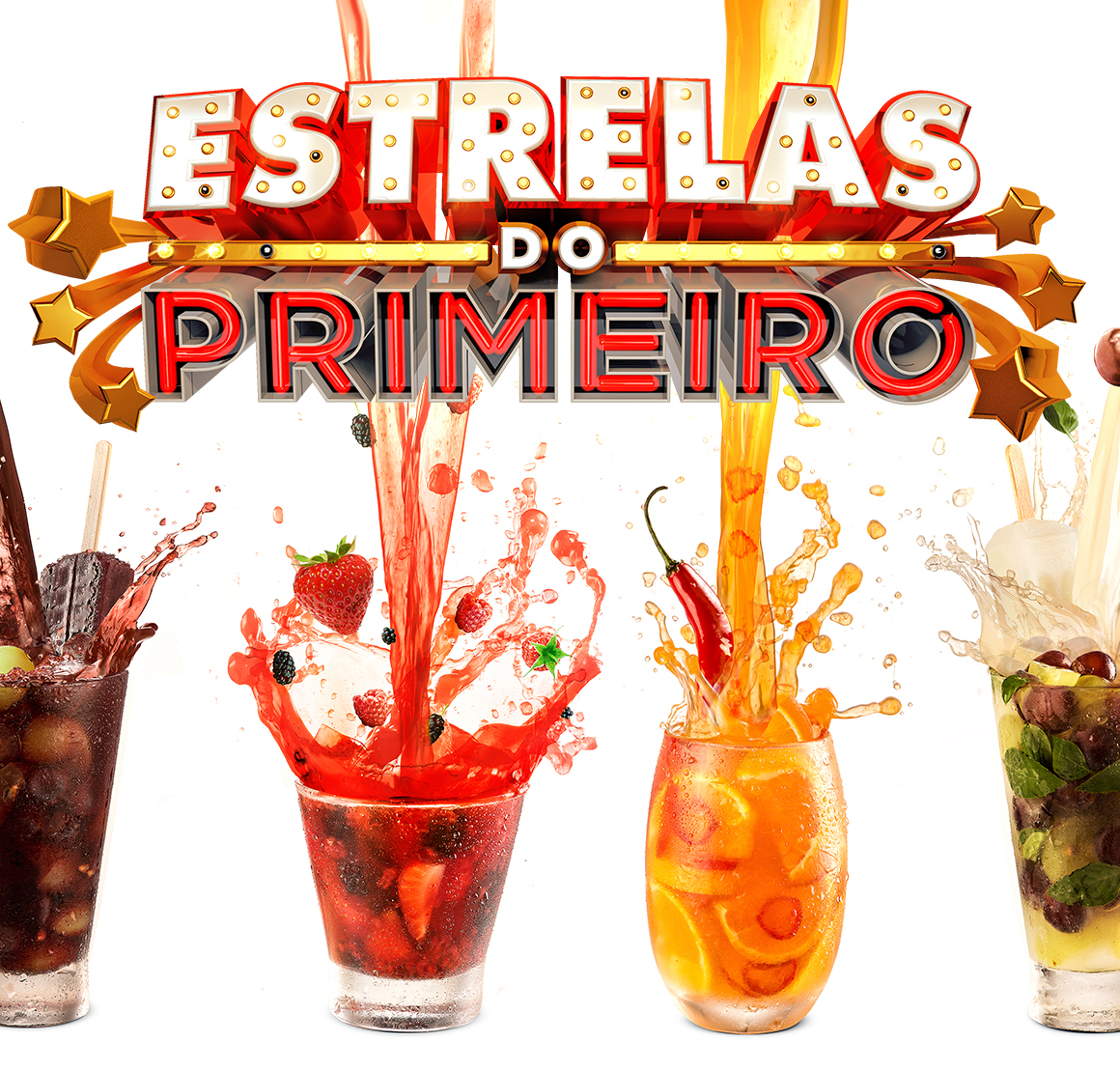 drinks menu restaurant bar pub chop beer cocktail caipirinha fresh summer color fruits retouch cardápio