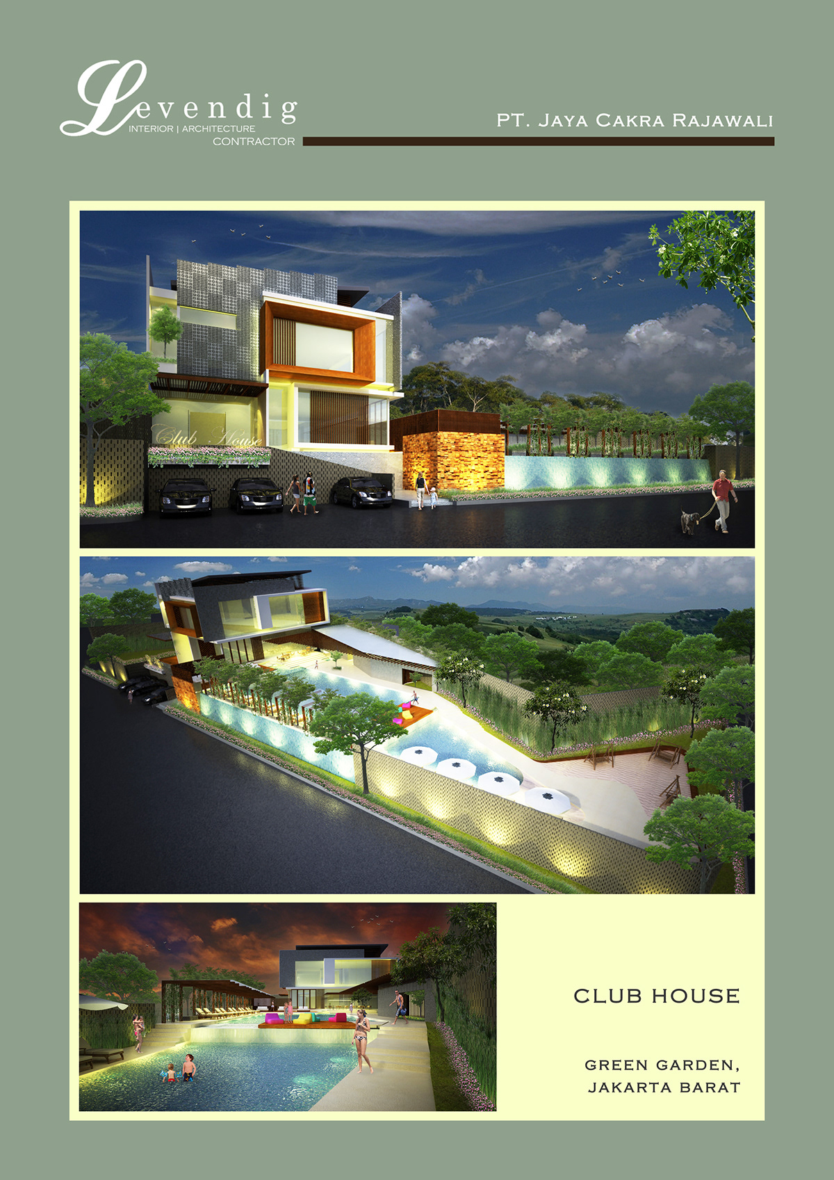 Residence apartment design Landscape architect hotel