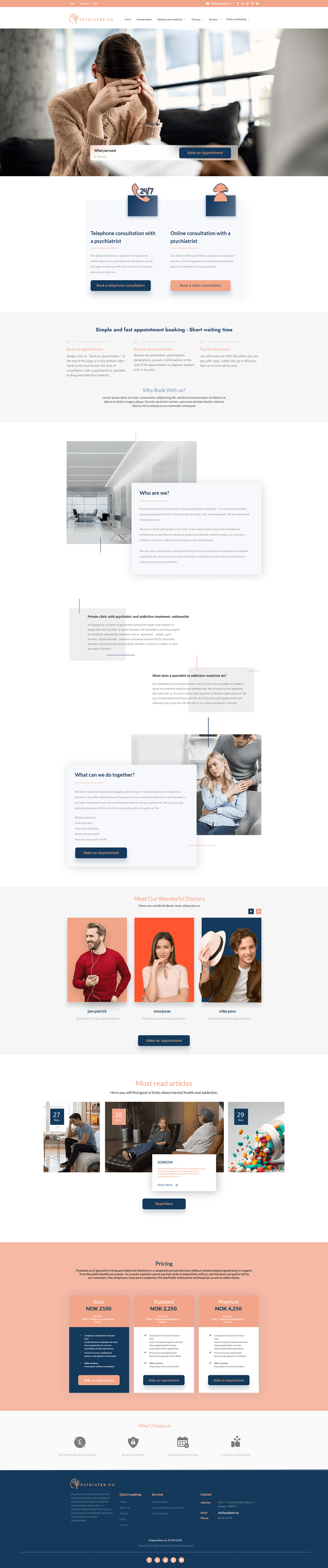 design ui design uiuxdesign UI/UX uidesign psycology counselling Web Design  Website Counselling website
