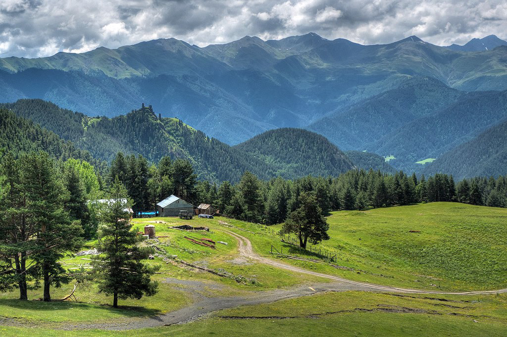 caucasus Georgia Landscape mountains Nature trekking