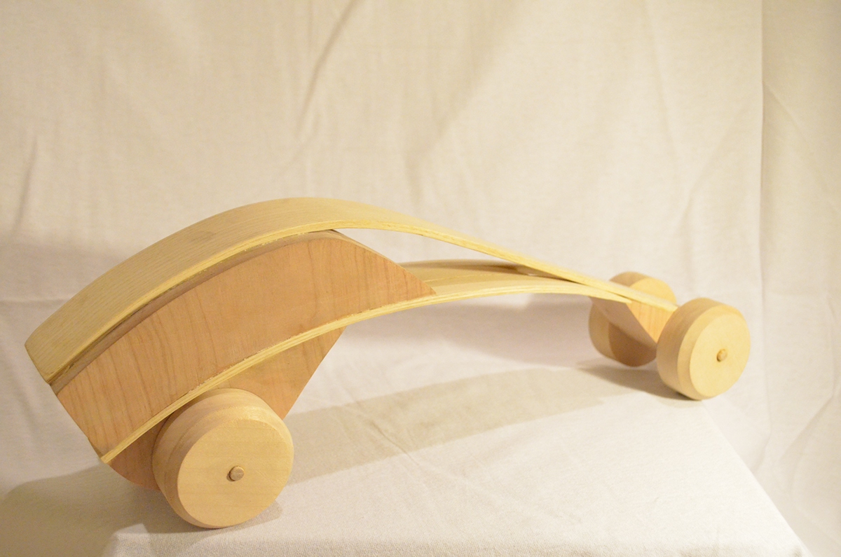 woodworking wood Vehicle wooden vehicle bent lamination