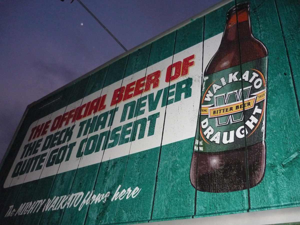 product beer billboard NZ