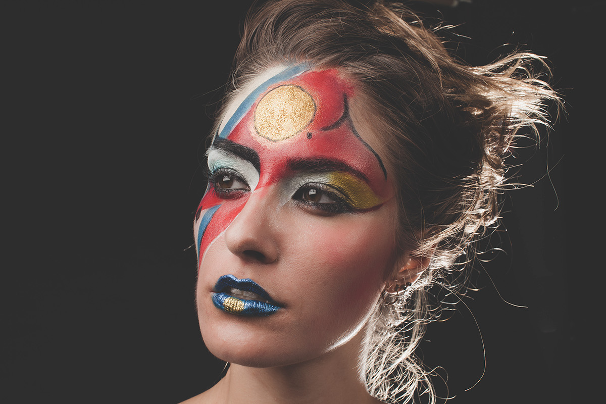 Bowie davidbowie disco eighties 80's studio colors Face painting dream DANCE   gravity floating