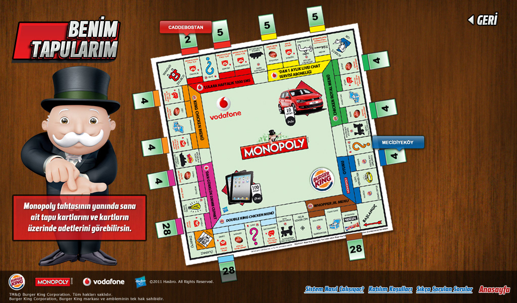 Monopoly Burger King