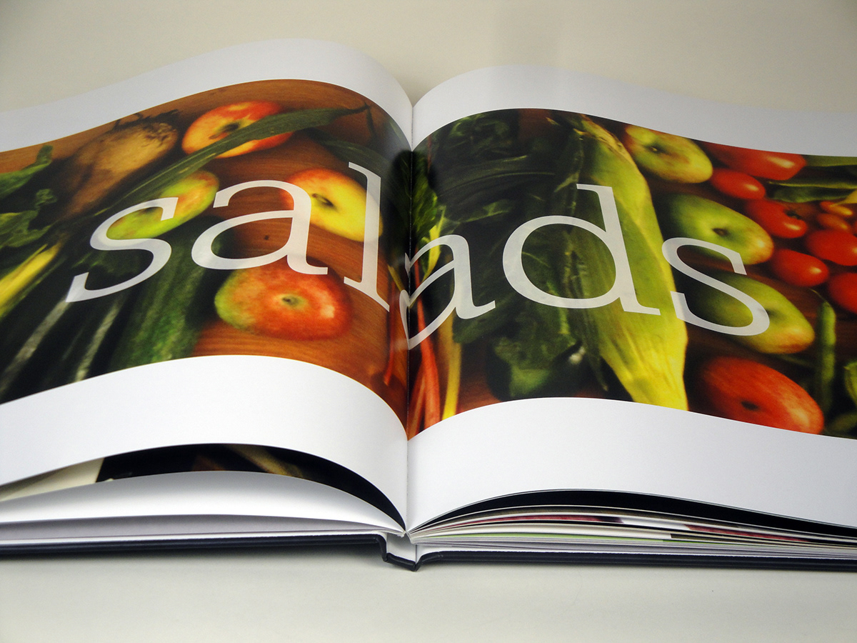 cookbook book design food photography