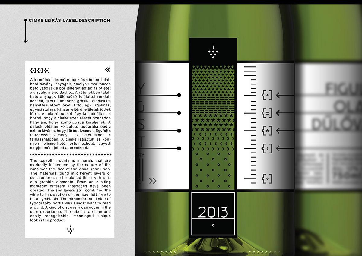 bor Label figula címke logo design wine sóskút Cégér minimalmayer Borok üveg bottle winery