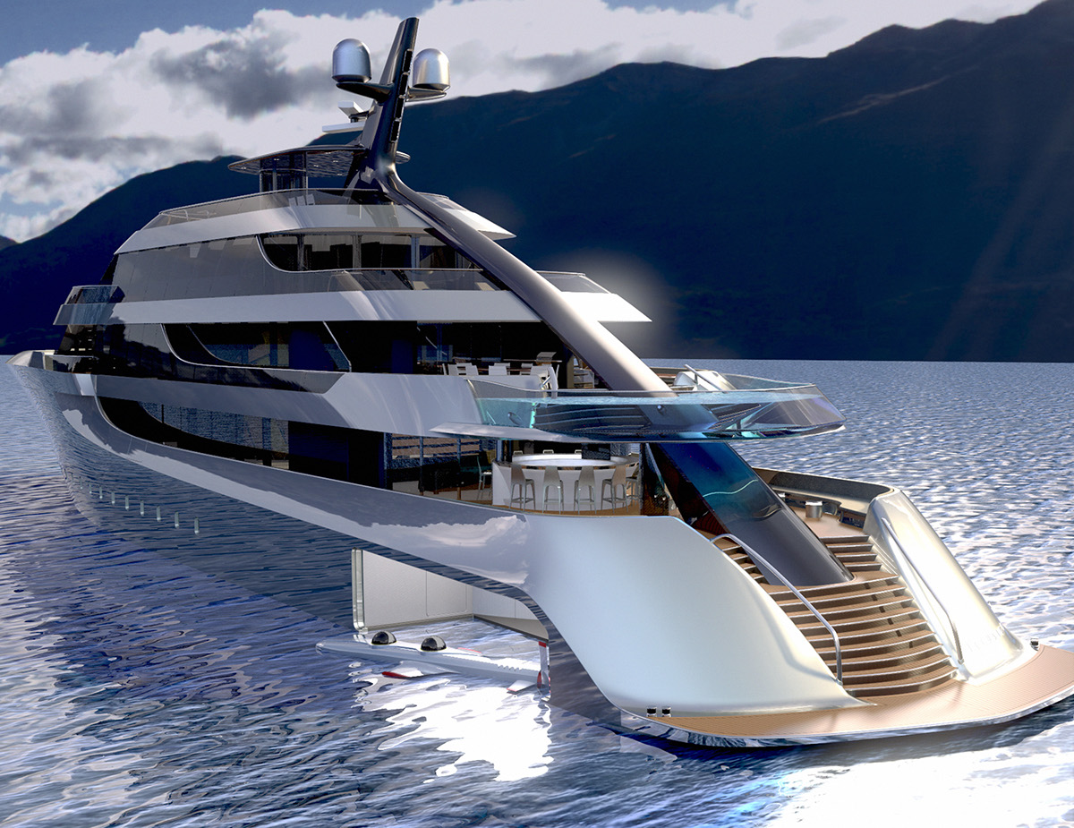 yacht marine automotive   design  Art Center boat naval