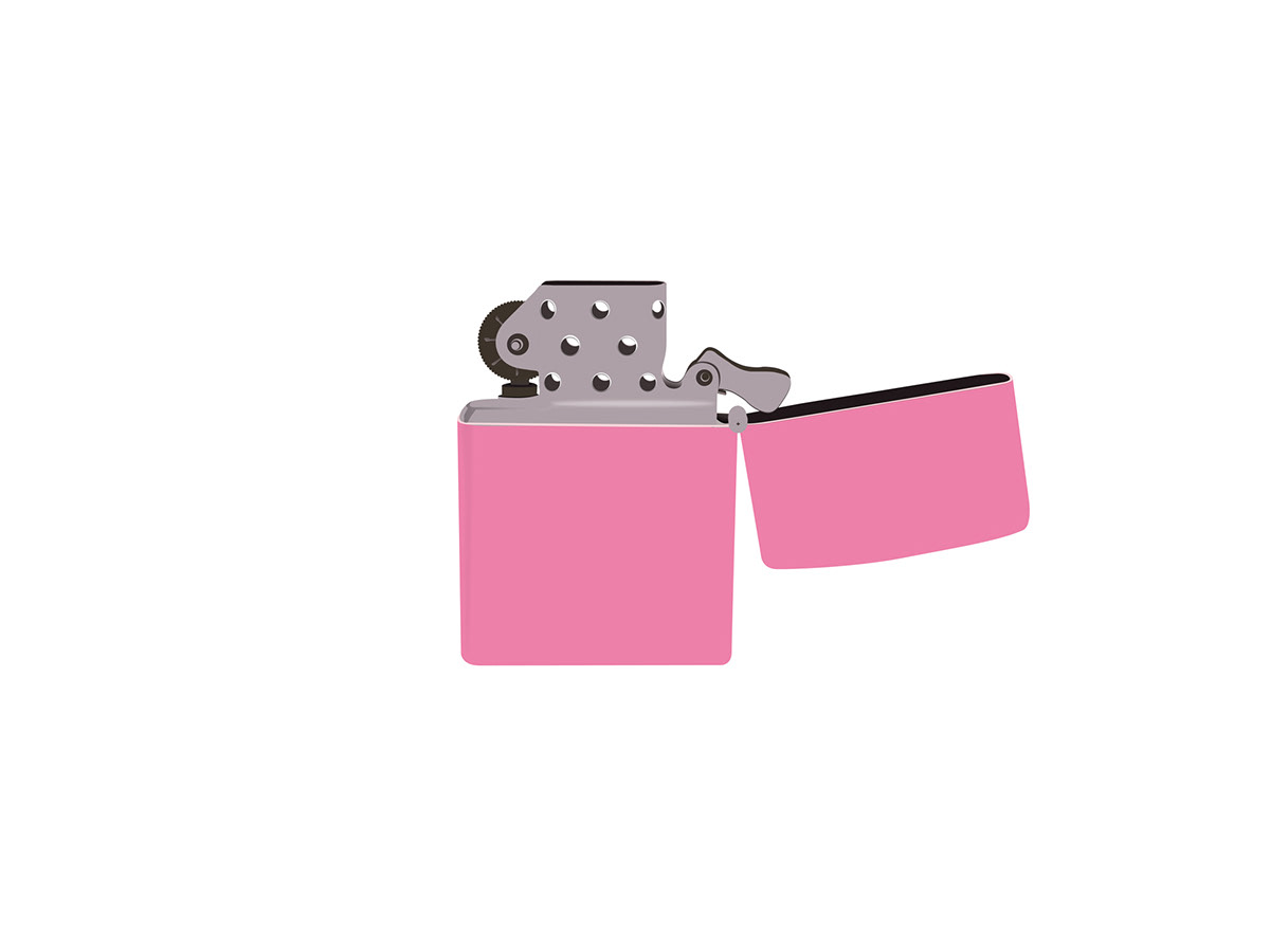 dribbble lighter pink vector Invitation Realism