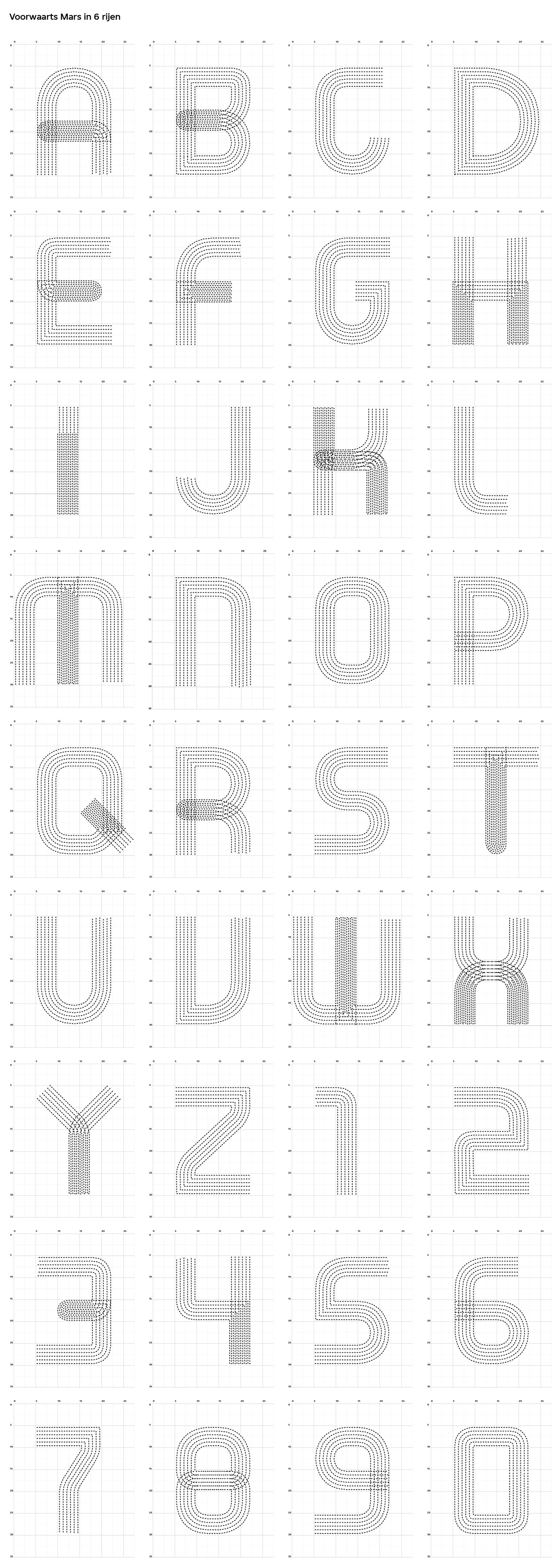 font type marching marchingband Muziek orkest orchestra graduation typedesign lettertype mars Artez animated graphicdesign alphabet