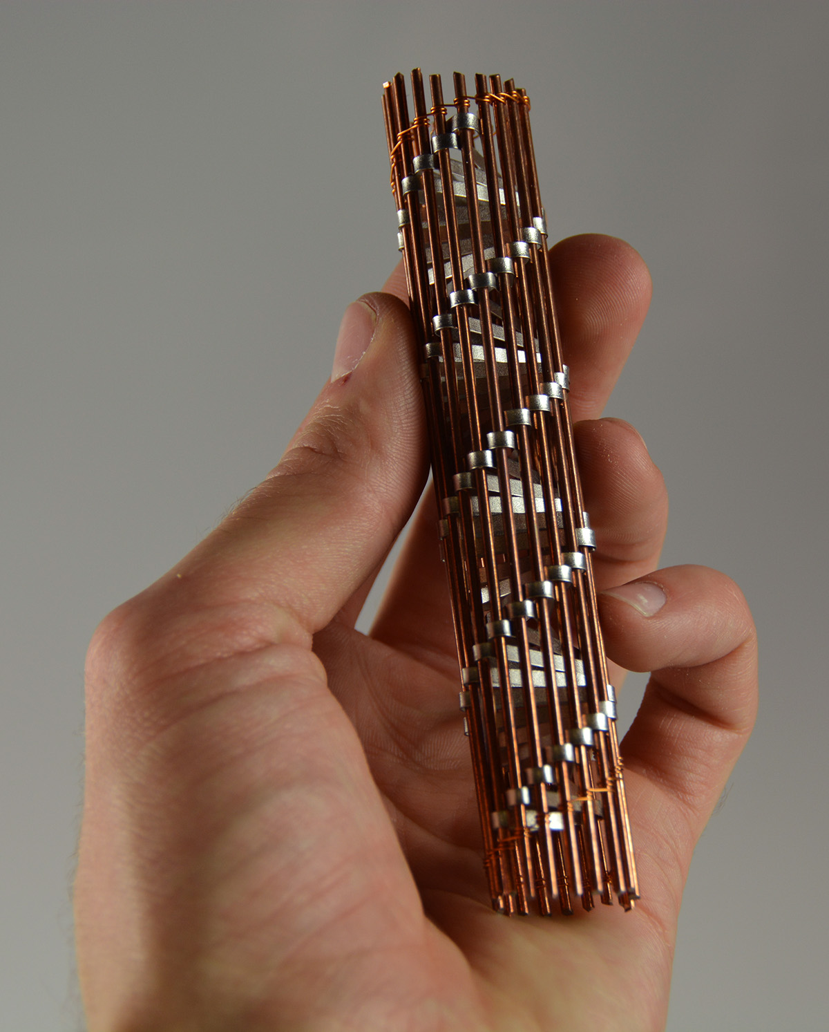 helix Helices metal copper tin steel Spiral DNA
