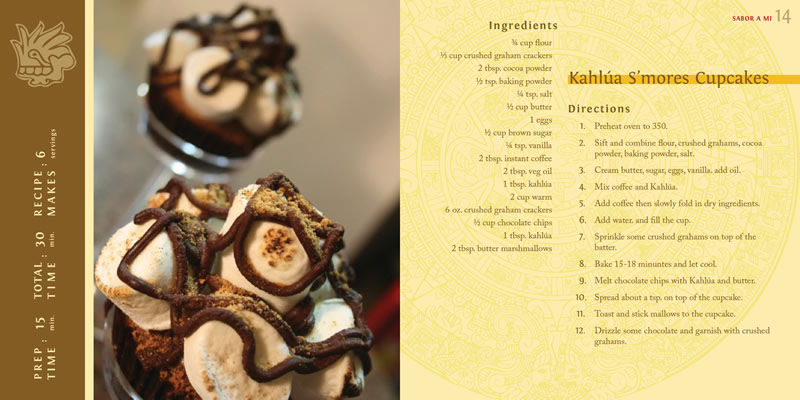 Kahlua cookbook recipe publication Coasters iPad app book