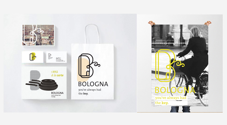 bologona italia Italy Logo Design identity system City branding