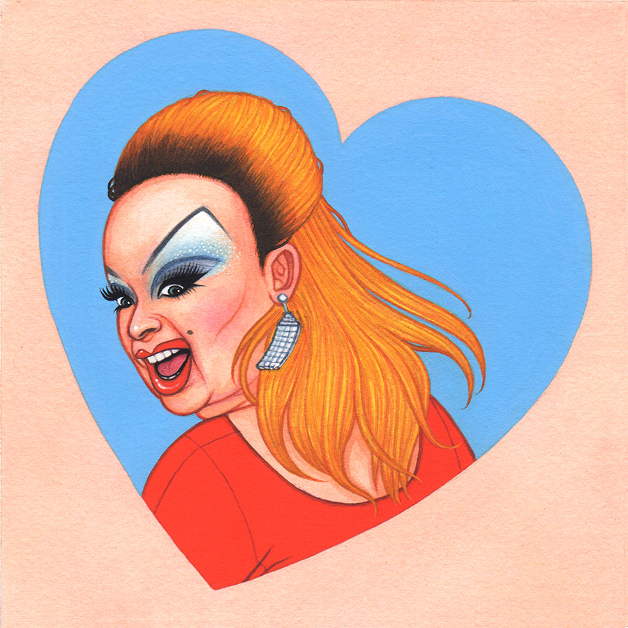 divine john waters pink flamingos portrait celebrity portrait filthy filthiest person alive drag queen queen 1970s