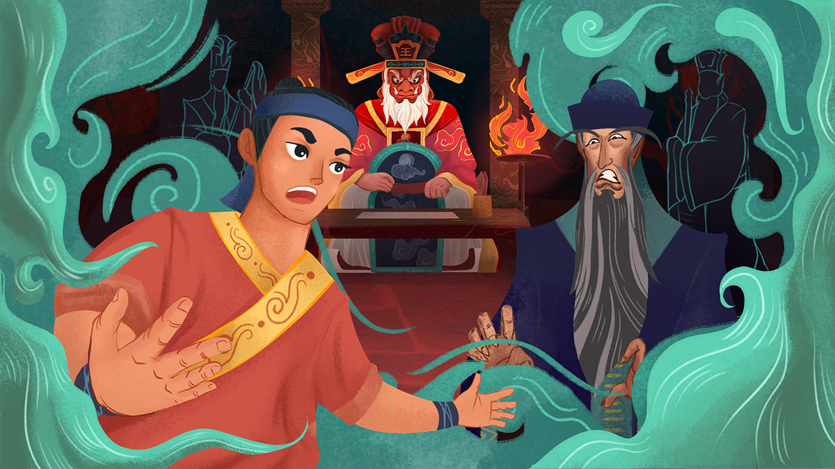 animation  ILLUSTRATION  legend mythology Vietnam folktale