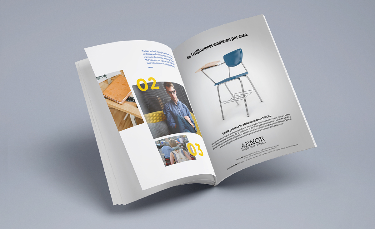 brochure brand editorial diagramación prensa magazine