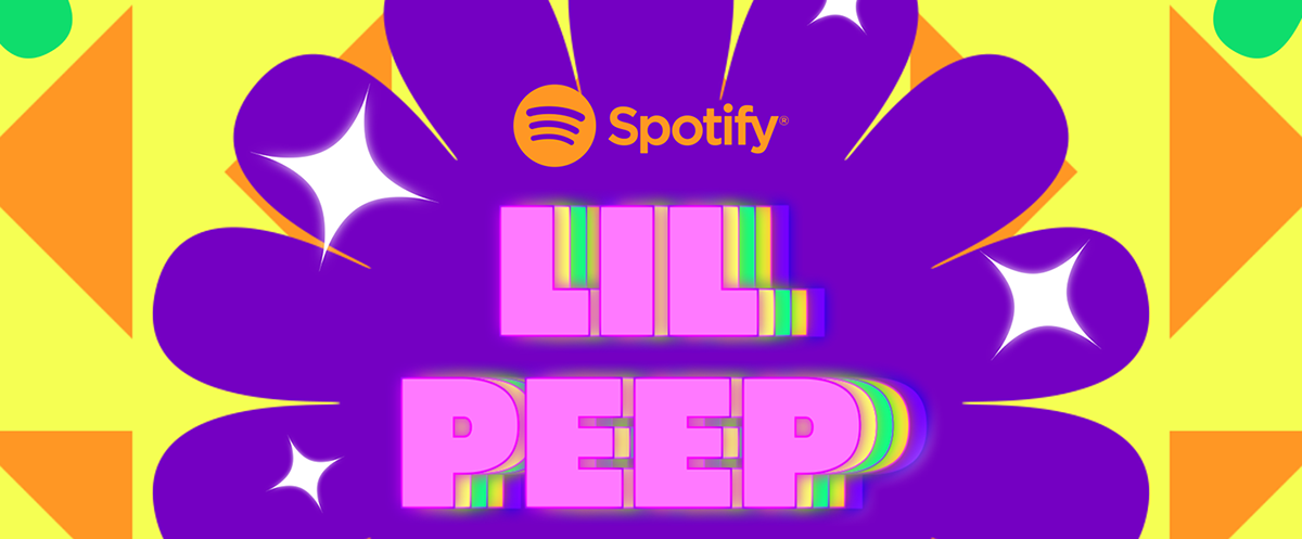 animation design branding  Lil Peep motion spotify spotify wrapped Spotify Wrapped 2022 visual identity artist music