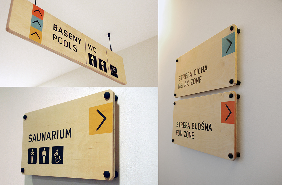 signage wayfinding wayfinding design sign playwood Digital Printing