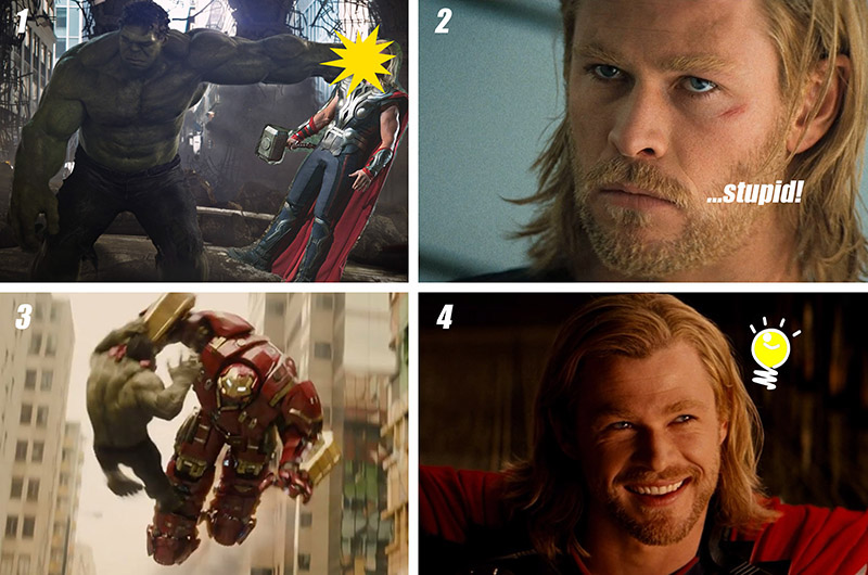 halk Thor iron man Avengers avenger Veronica