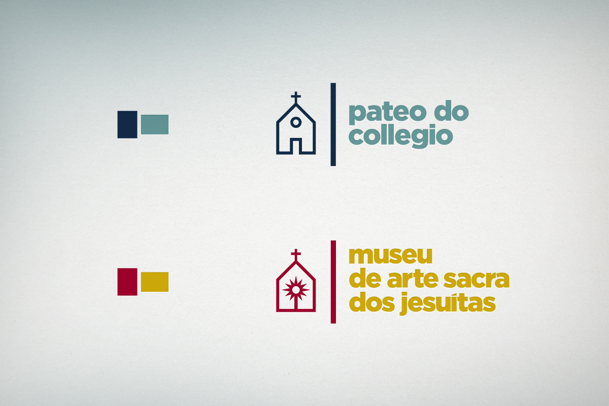 logo museum identity system renato castilho barroco sacred art