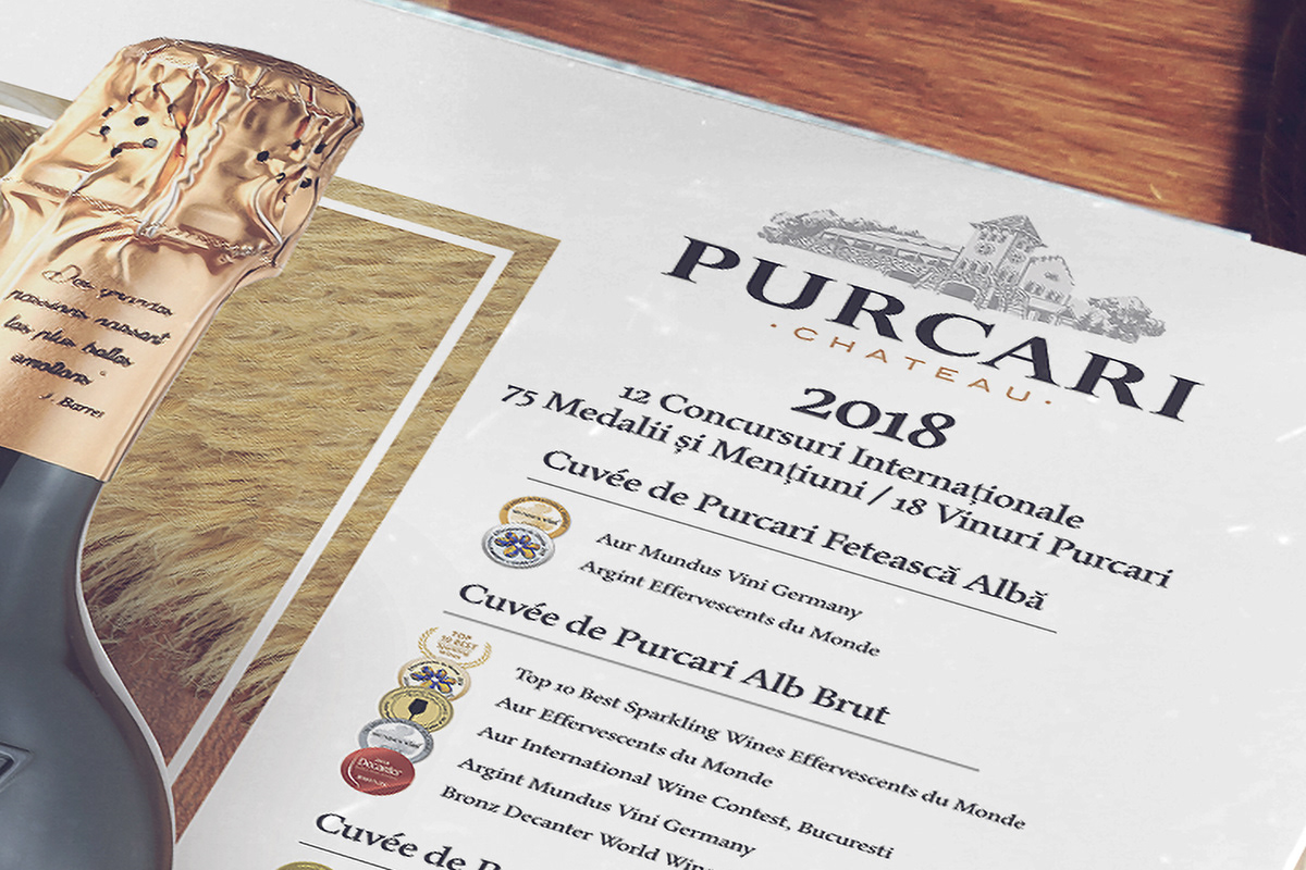 art design Interface placemat promo purcari restaurant vinohora wine Молдова