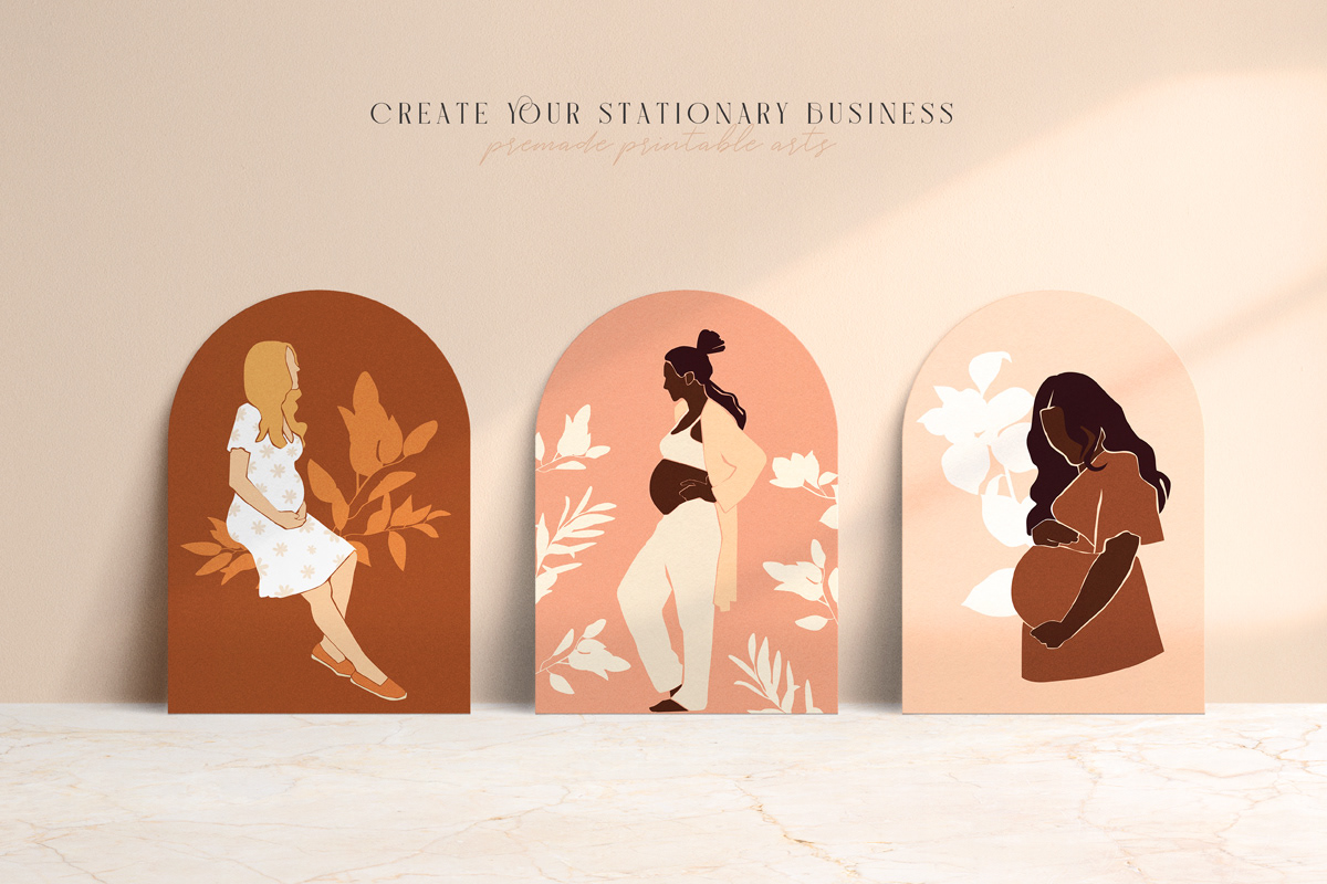 baby beauty blog blogger clip art family posters pregnancy template vector