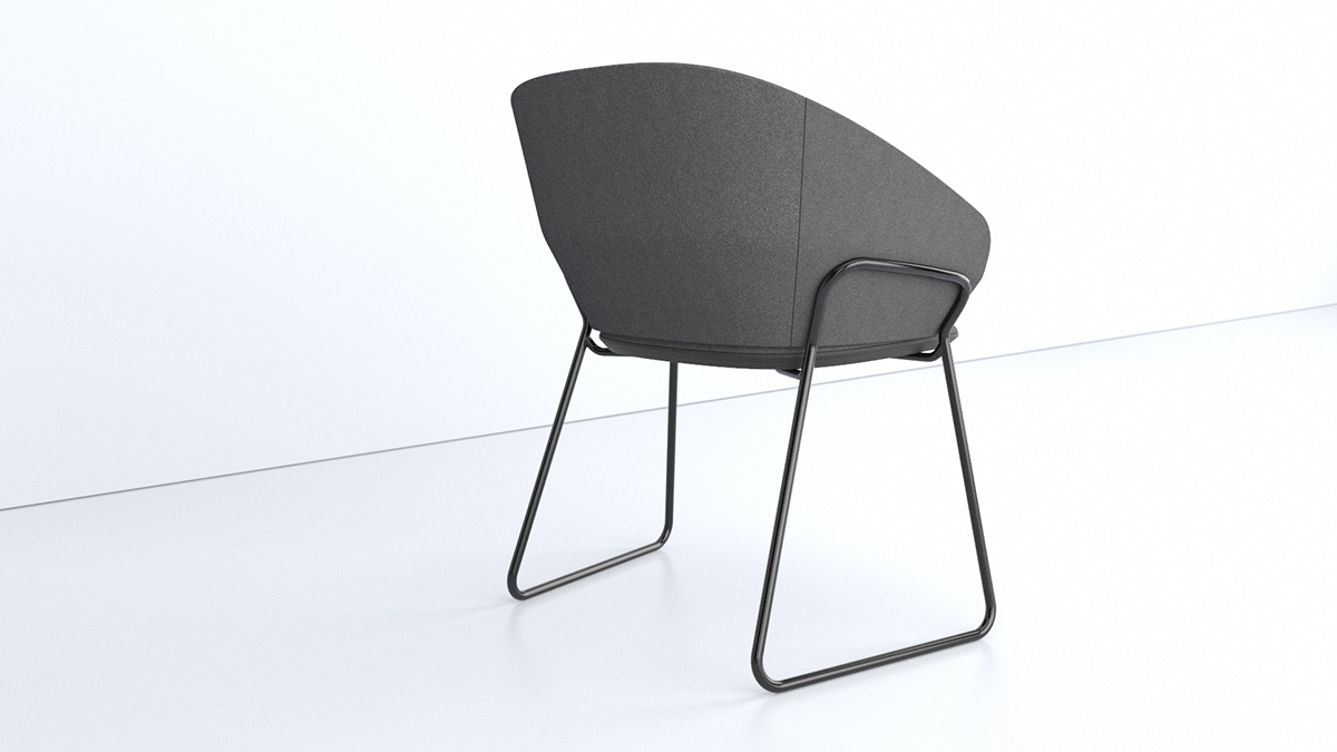 Adobe Portfolio chair Scandinavian lounge