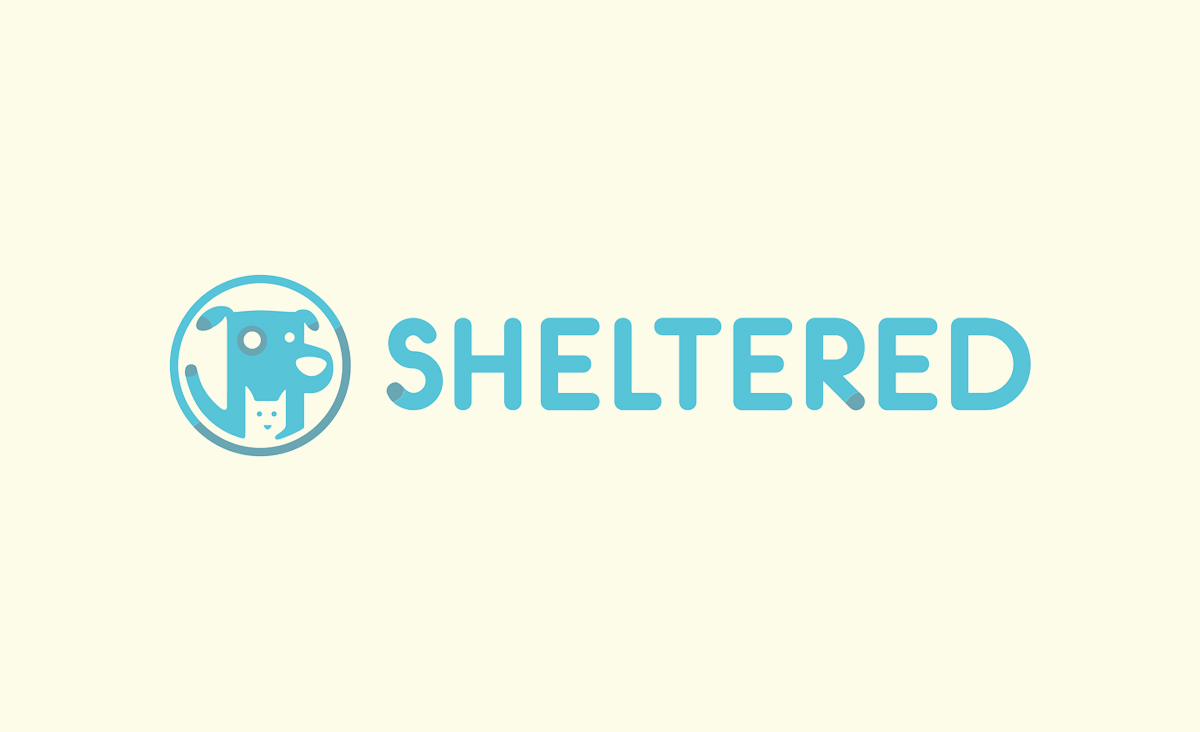 Adobe Portfolio sheltered shelter brand logomark Pet dog Cat Stationery identity vet vector Icon logo digital animal