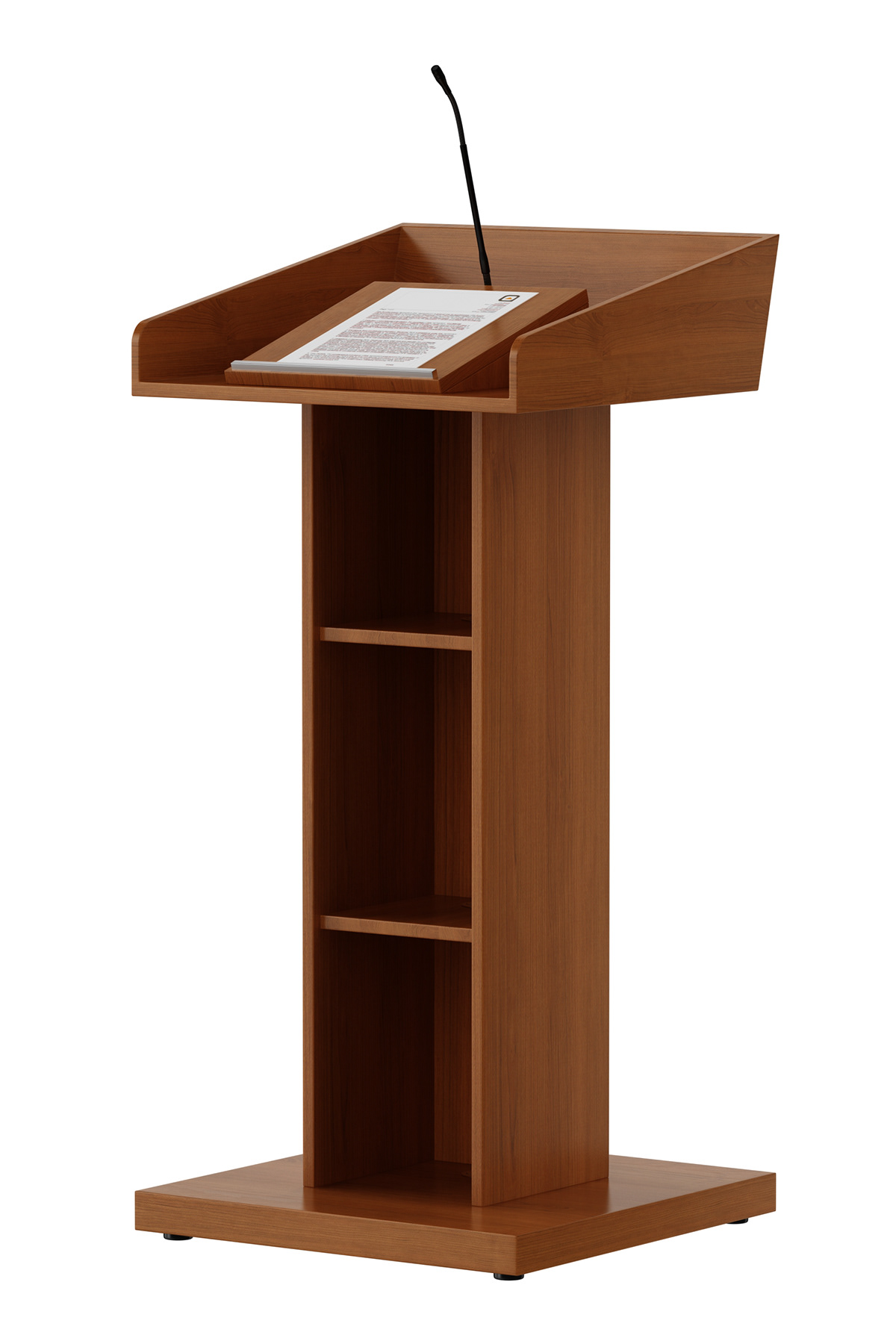 lectern podium Presentation desk conference furniture wood lectern wood podium