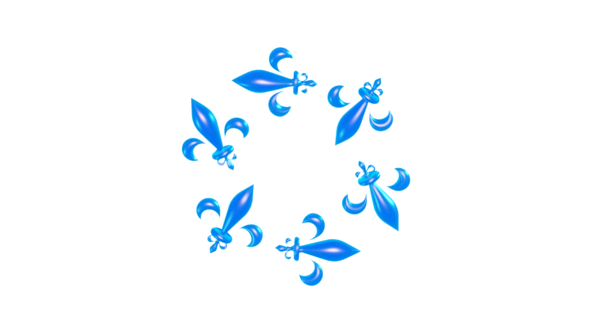 3D Bank blue brand identity branding  Canada Logo Design modern Montreal Quebec