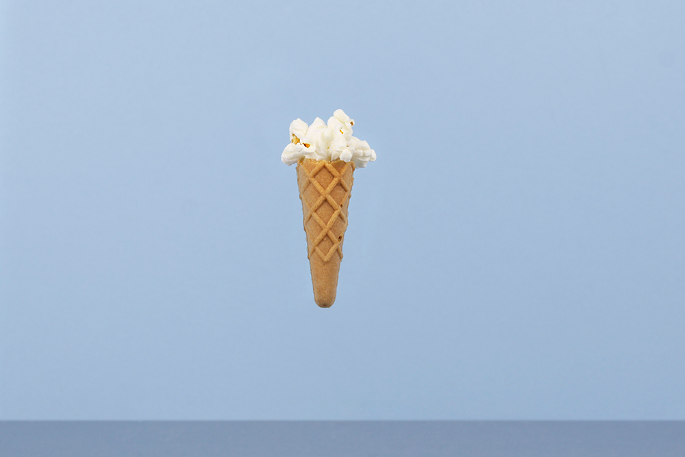 ANDREA PAPI STUDIOS urbino Pop corn ice cream cream pop blu