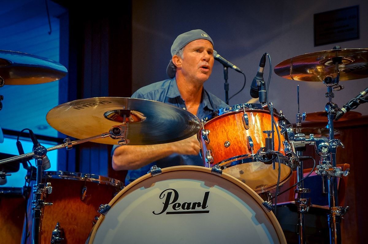drum clinic Workshop Chad Smith rhcp Production Event drummer music