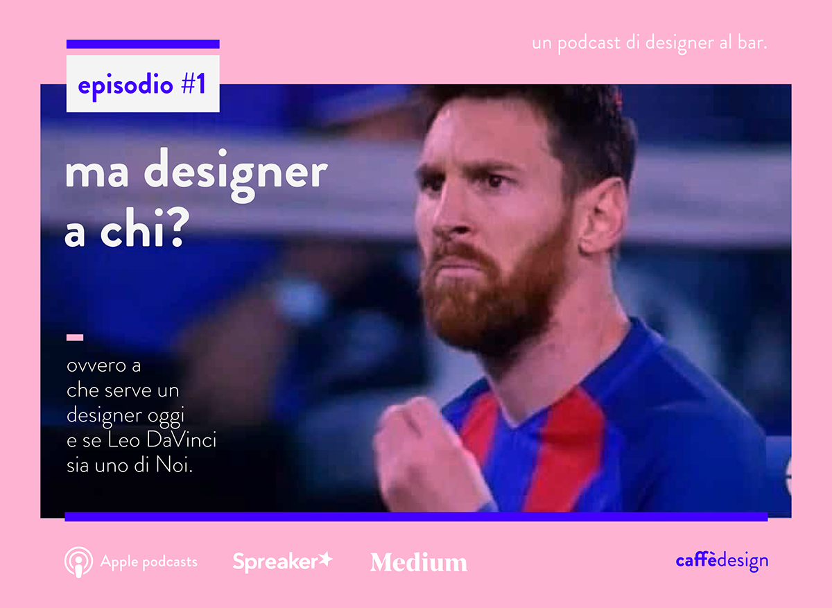 brand identity podcast pink thonet design itunes caffe designer visual graphics brandon grotesque