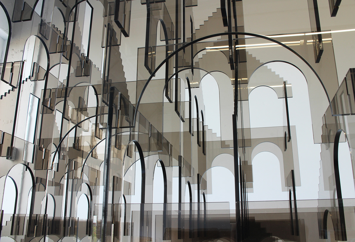 acrylic architecture art contemporary gallery installation modern modern art plexi plexiglass