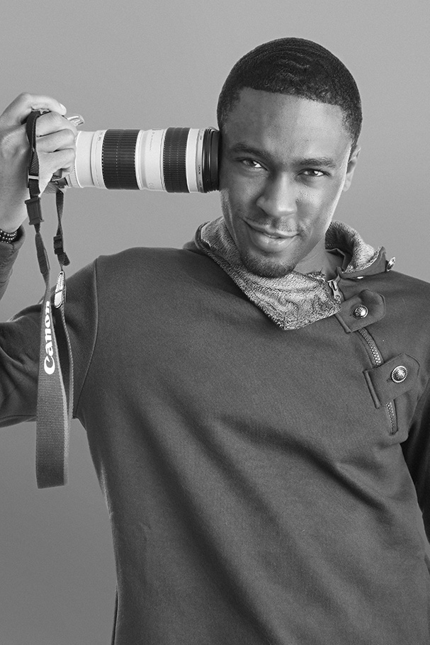 photographer male model self portrait