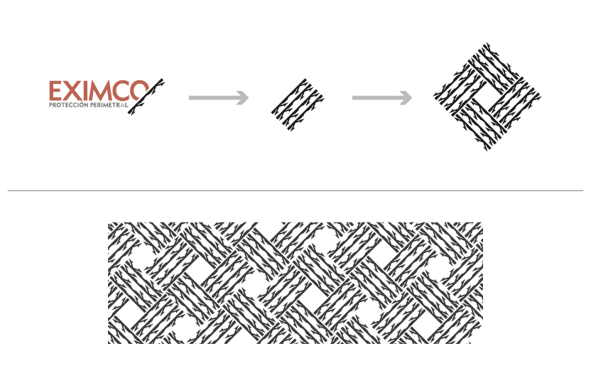 Eximco Identidad Corporativa diseño gráfico mexico Rediseño de logo redesign sistema de papelería