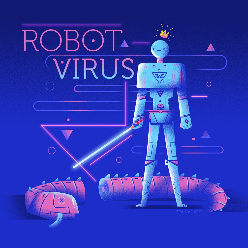 dvejetainis variantas roboto virus