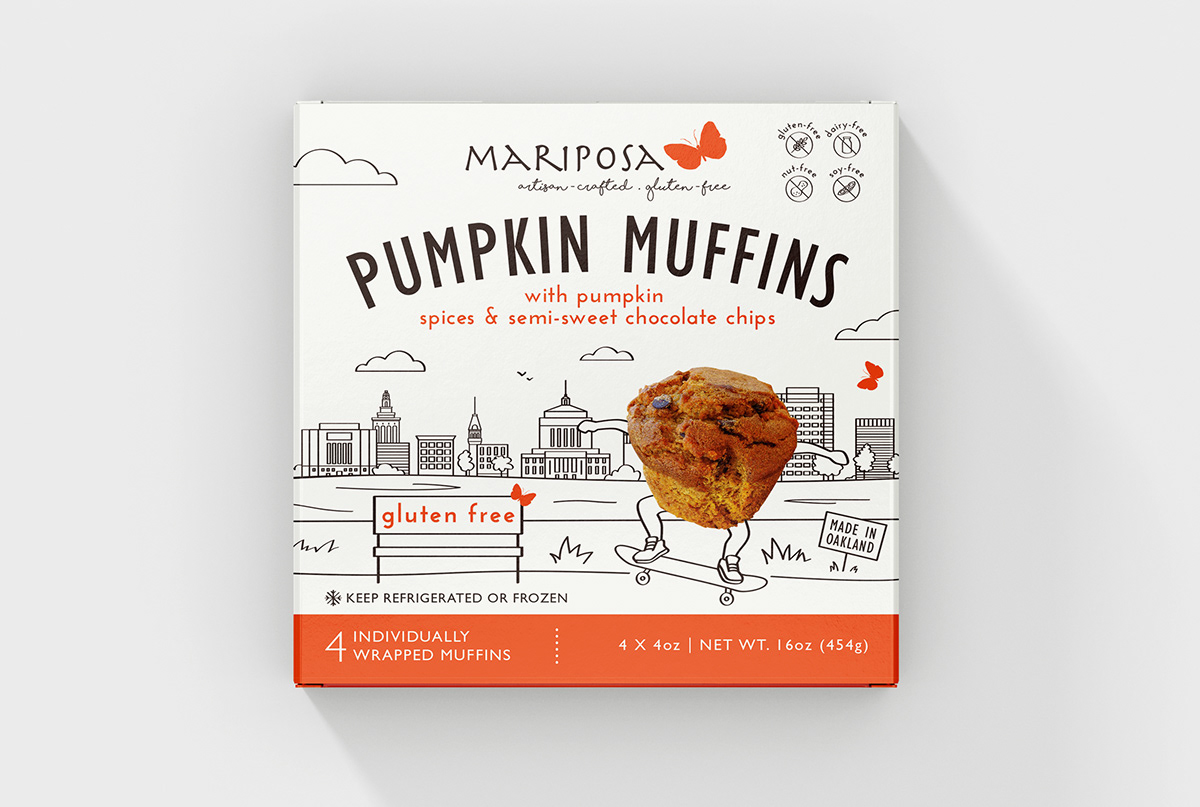 muffin Biscotti Packaging Graphic Designer bakery Drawing  artisan graphic design  ILLUSTRATION  line art