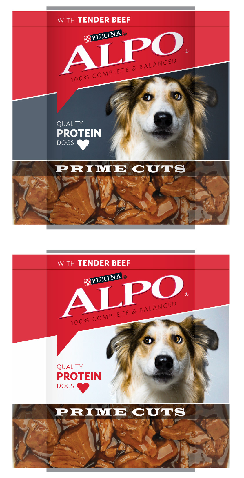 pet food cpg design Nestle Purina brand refresh