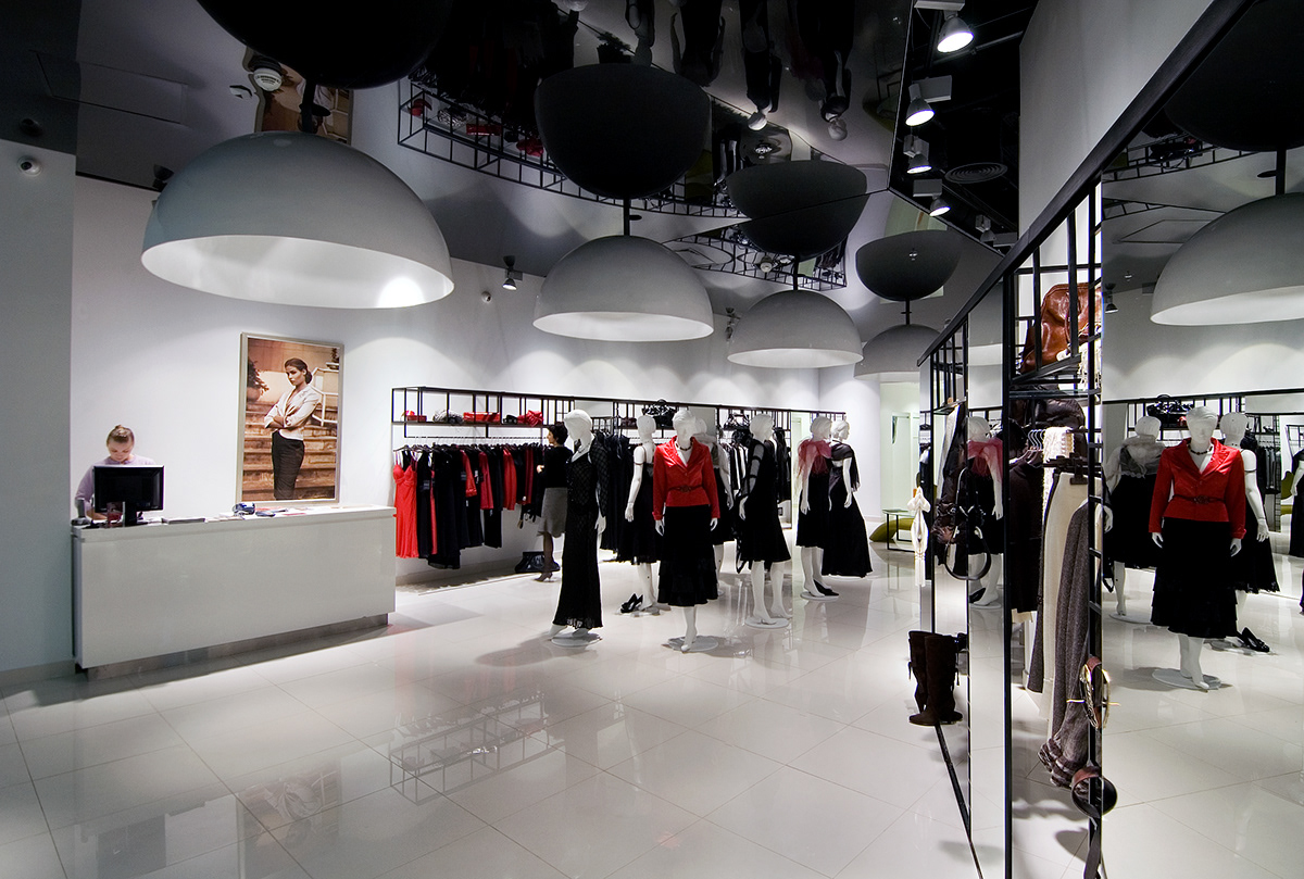 CATERINA  fashion  house  warsaw  Shopping aplusd A+D luxury  retail shop  Boutique