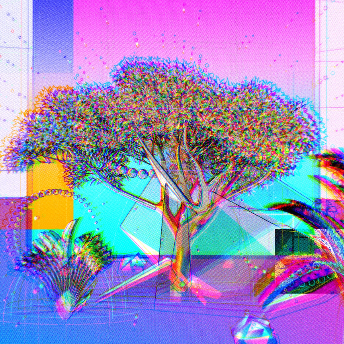 loop motion desing motion graphics  CGI acid webpunk hardware processed color gfx