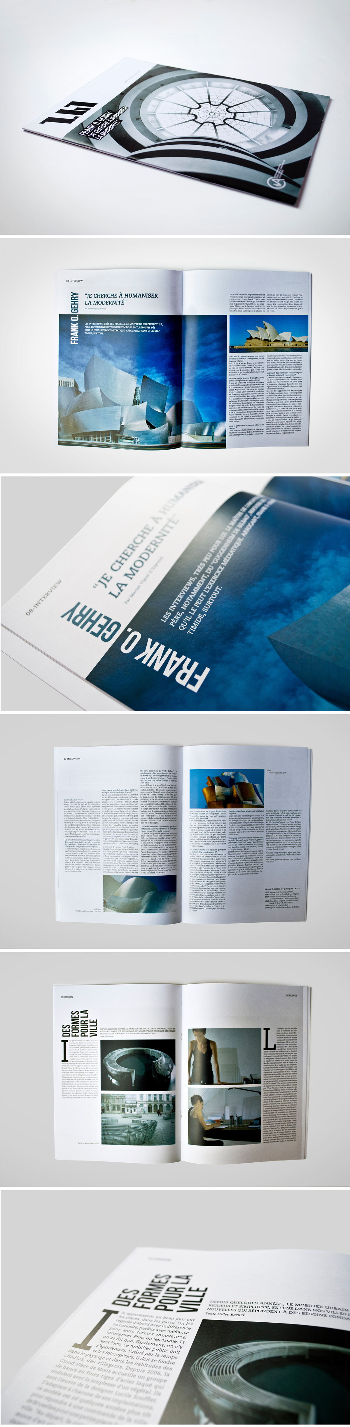 editorial design Layout magazine archi mise en page book