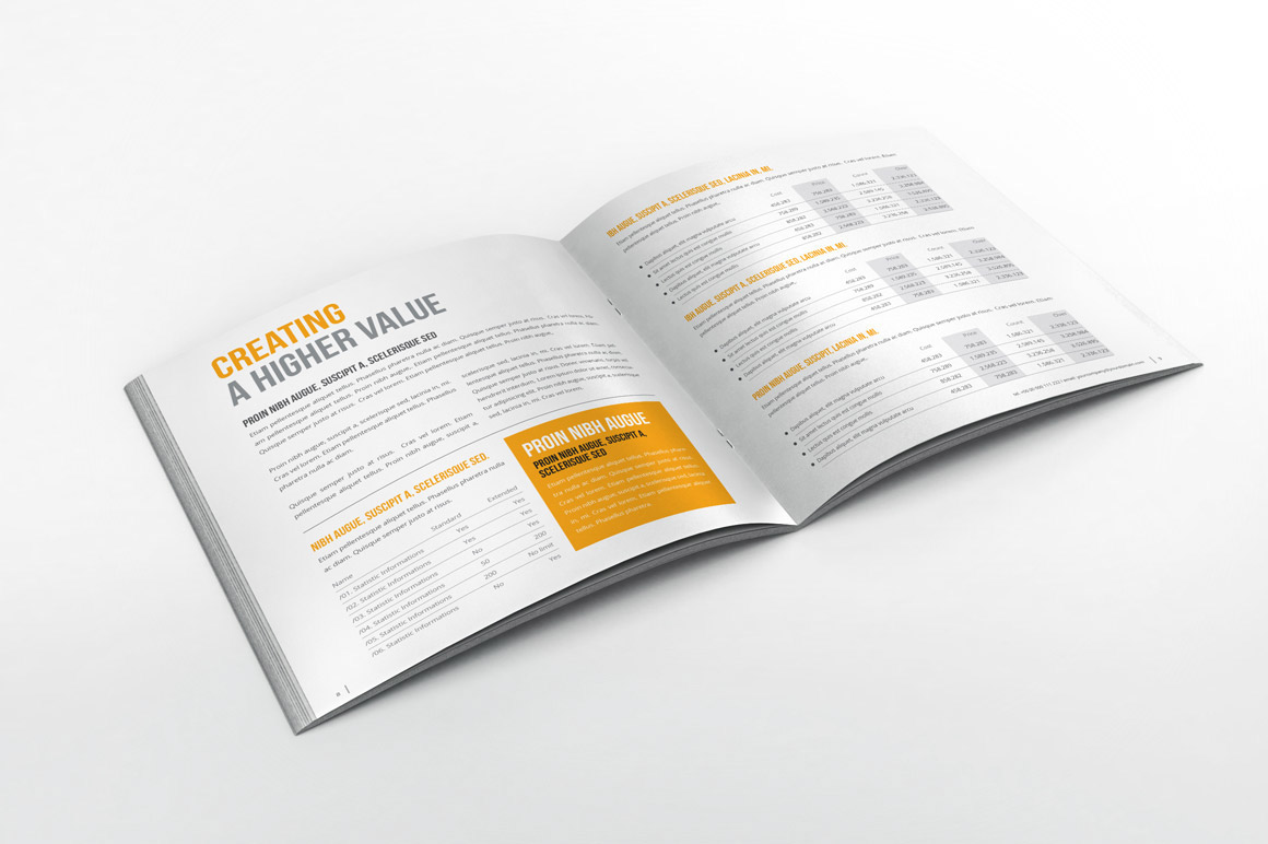 ANNUAL annual report brochure business brochure InDesign template modern newsletter public relations report
