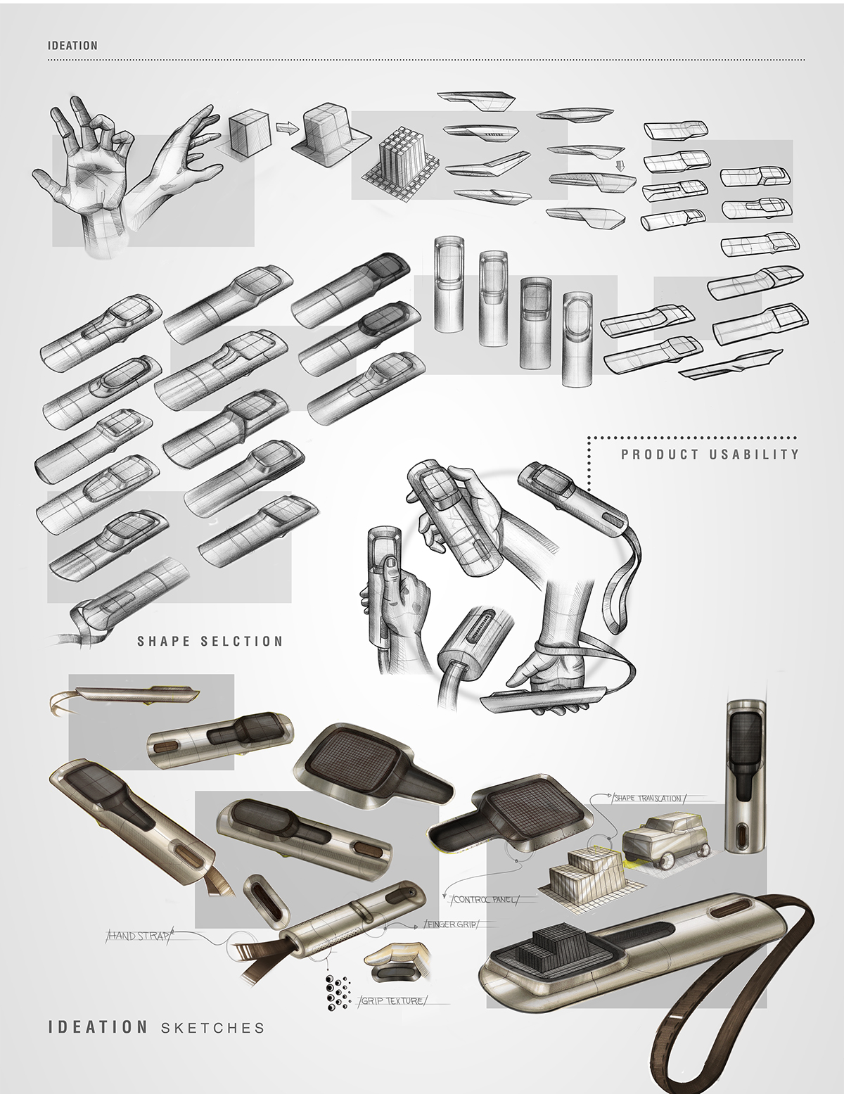 Advanced Product Design Visually Impared alumini simplicity medical device