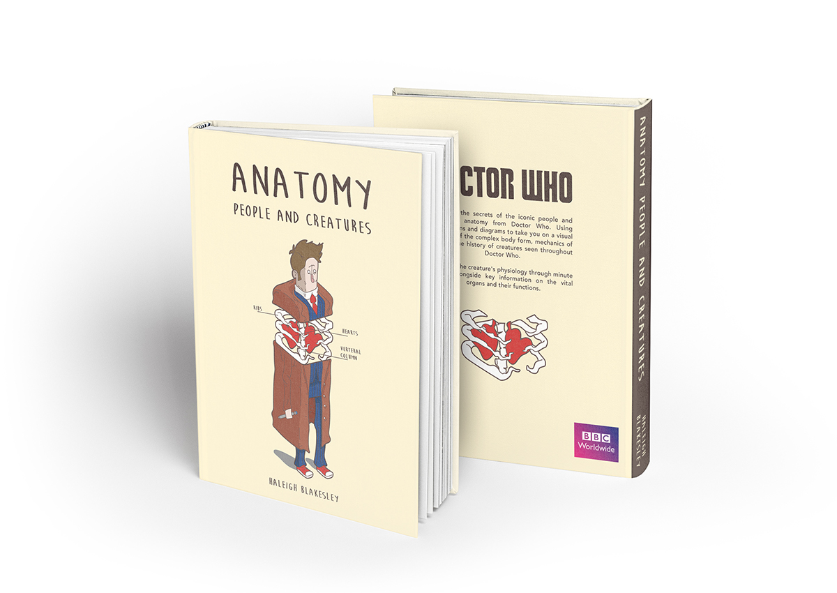 book book cover Character design  Doctor Who story ILLUSTRATION  vector book jacket