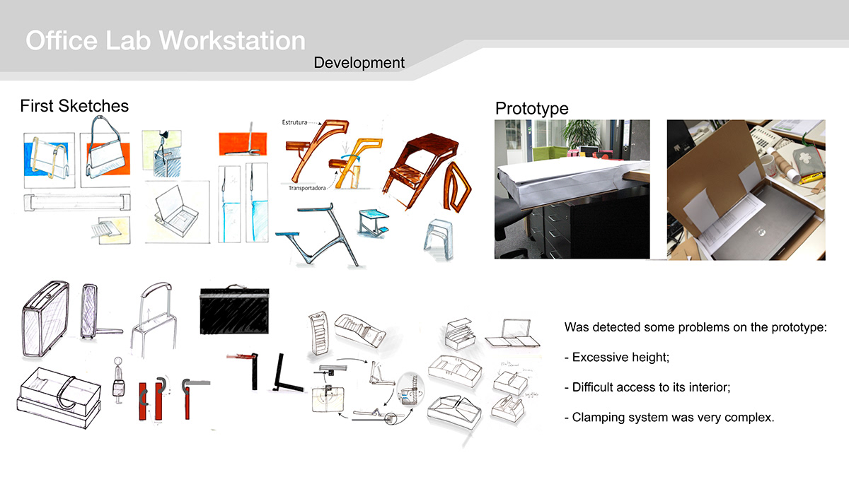 furniture  workstation  Wood  office  design mobility portability