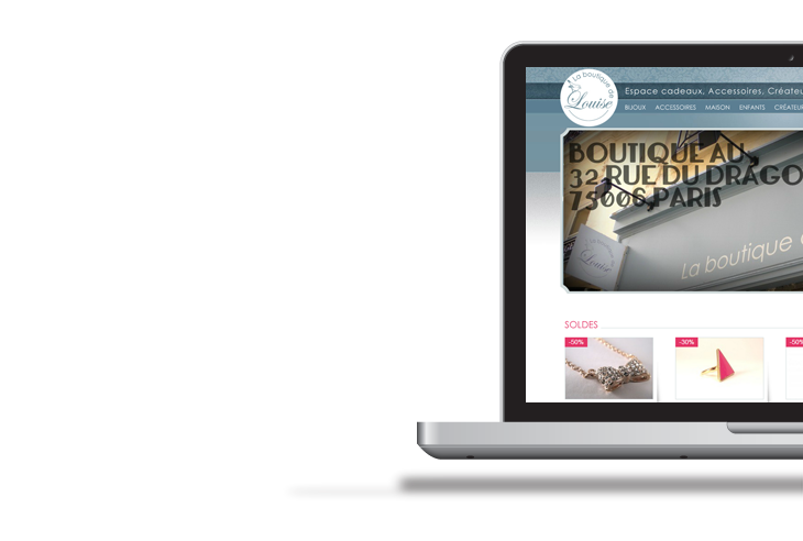 e-commerce  Boutique  Louise